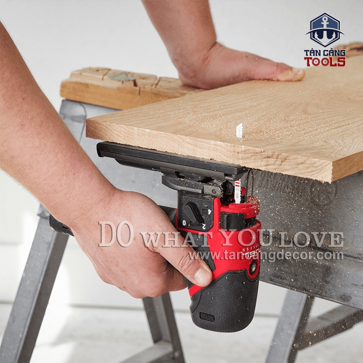 Máy Cưa Lọng Dùng Pin Có 6 Cấp Điều Tốc M12 Milwaukee FJS-0 - Ảnh 12