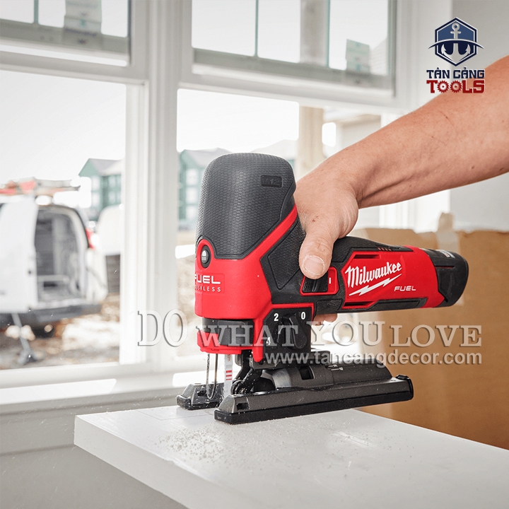 Máy Cưa Lọng Dùng Pin Có 6 Cấp Điều Tốc M12 Milwaukee FJS-0 - Ảnh 13