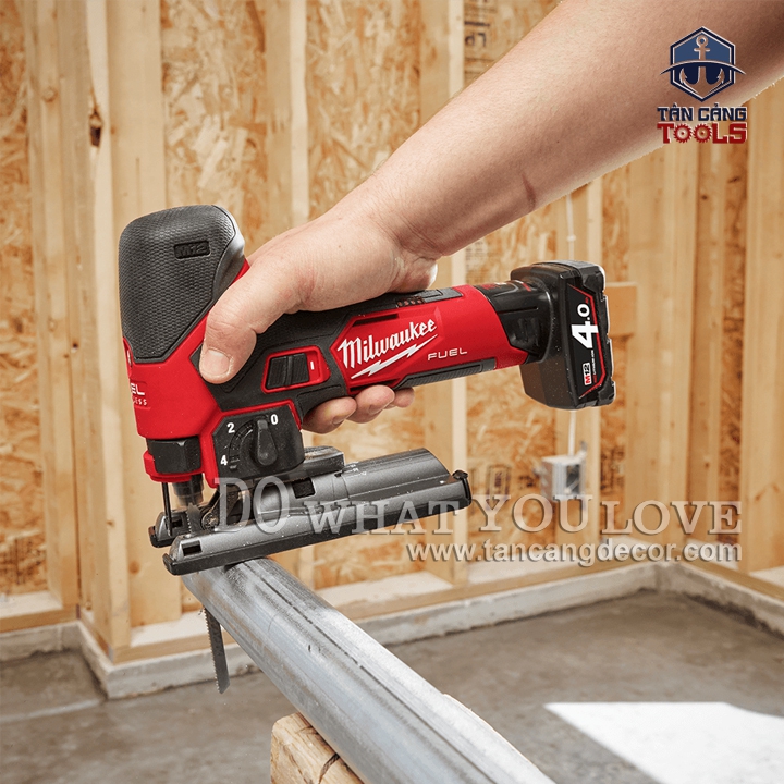 Máy Cưa Lọng Dùng Pin Có 6 Cấp Điều Tốc M12 Milwaukee FJS-0 - Ảnh 9