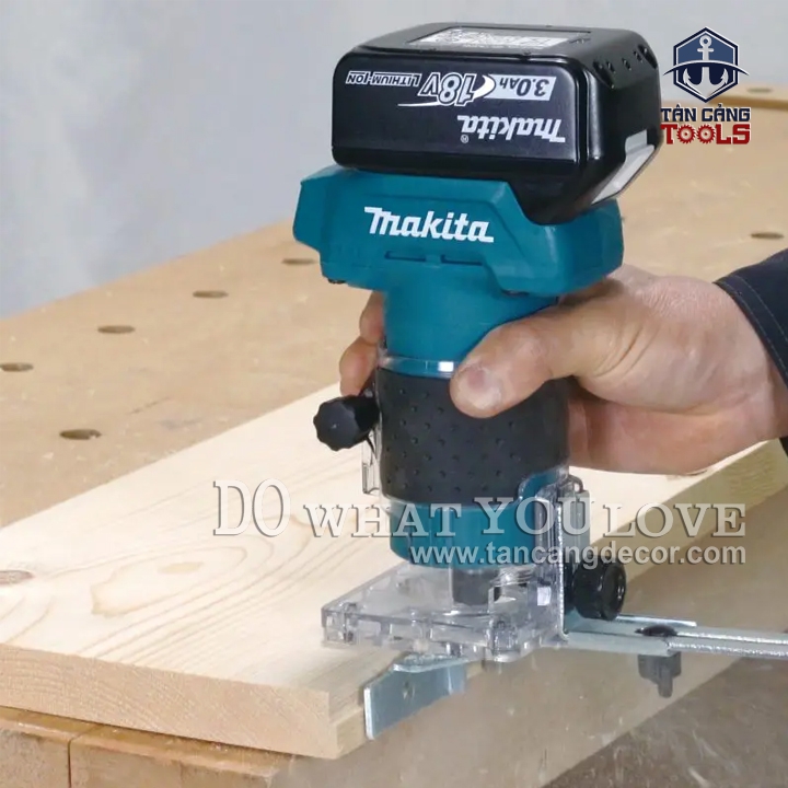 Máy Phay Dùng Pin 18V Makita DRT52Z ( Thân Máy ) - Ảnh 5