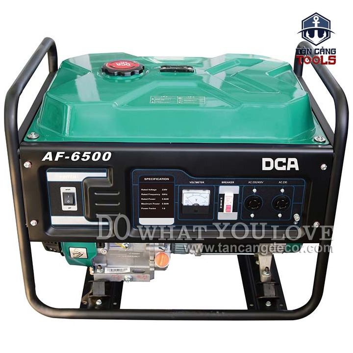 Máy Phát Điện Dùng Xăng 5000W DCA AF6500 - Ảnh 3