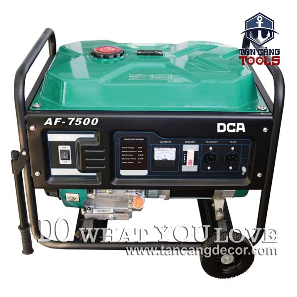Máy Phát Điện Dùng Xăng 6500W DCA AF7500 - Ảnh 3
