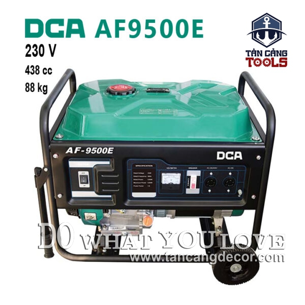 Máy Phát Điện Dùng Xăng 7500W DCA AF9500E