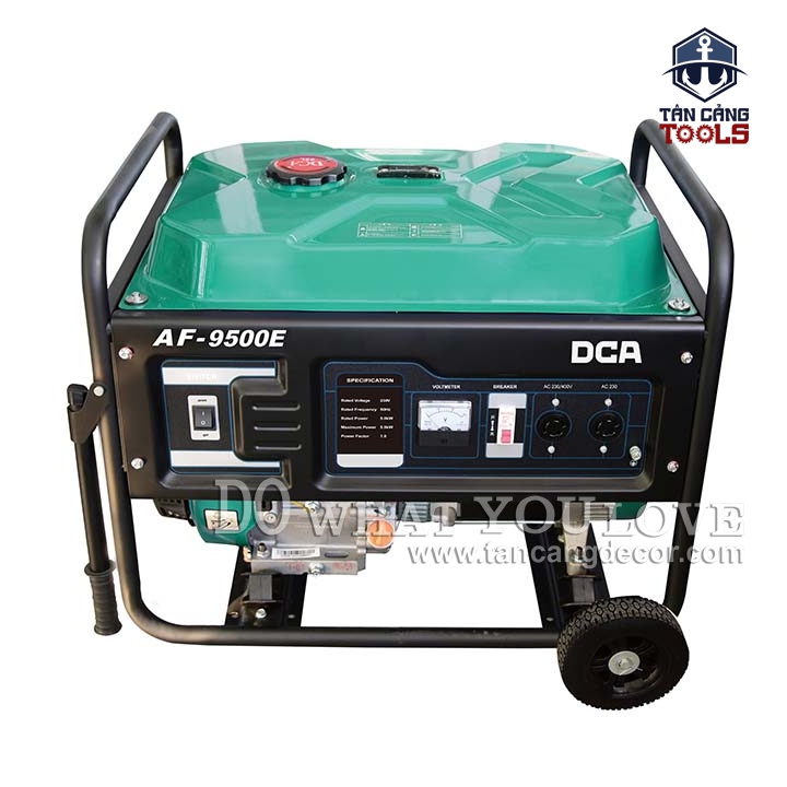 Máy Phát Điện Dùng Xăng 7500W DCA AF9500E - Ảnh 3