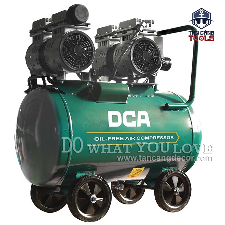 Máy Nén Khí Không Dầu 50 Lít 1500W DCA AQE02-2850 - Ảnh 3
