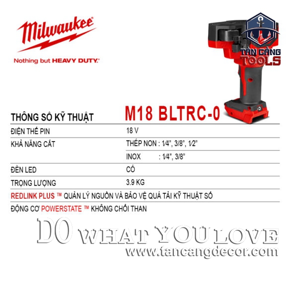 Alternative view of Máy Cắt Thanh Ren Milwaukee M18 BLTRC-0