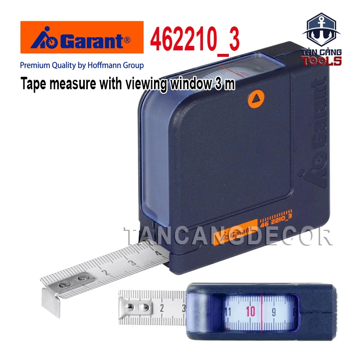 Thước Cuộn Thép Có Cửa Sổ Đọc 3 M Garant 462210 3