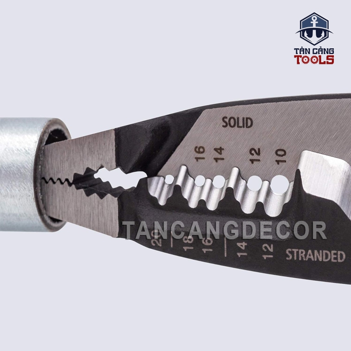 Kìm Tuốt Dây Đa Năng 215 mm Knipex 13 72 8 ( Có Lò Xo ) - Ảnh 7