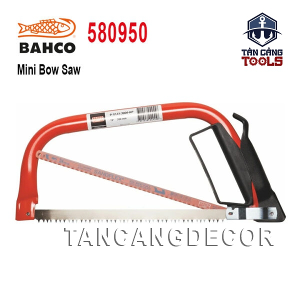 Bộ Khung Cưa Cánh Cung Cầm Tay 300 mm Bahco 580950