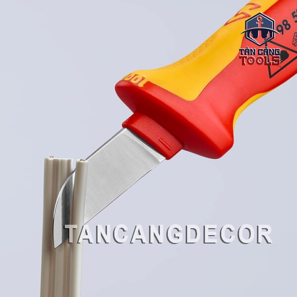Dao Rọc Cáp Cách Điện 1000V Knipex 98 52 - Ảnh 5