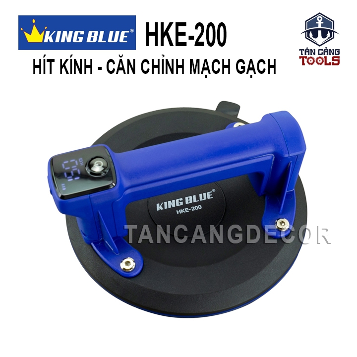 Hít Kính Điện Tử 200 mm Lực Hít 150 Kg Kingblue HKE-200