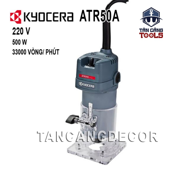 Máy Phay Kyocera ATR50A Cốt 6.35mm 500W