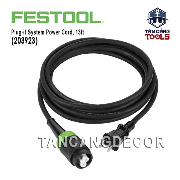 Dây Nguồn Festool 203923 Plug-it System Power Cord, 13ft