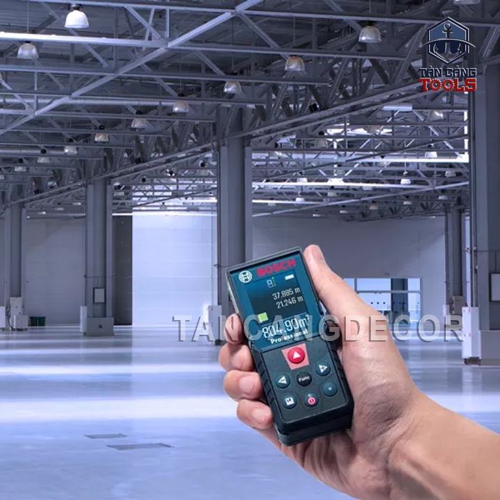 Máy Đo Khoảng Cách Điện Tử 40 Mét Tia Đỏ Bosch GLM400 - Ảnh 3