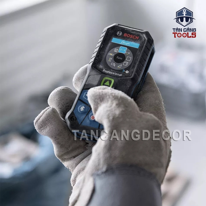 Thước Đo Khoảng Cách Điện Tử 50 Mét Tia Xanh Bosch GLM50-27CG ( Dùng Ngoài Trời, Kết Nối Bluetooth ) - Ảnh 7