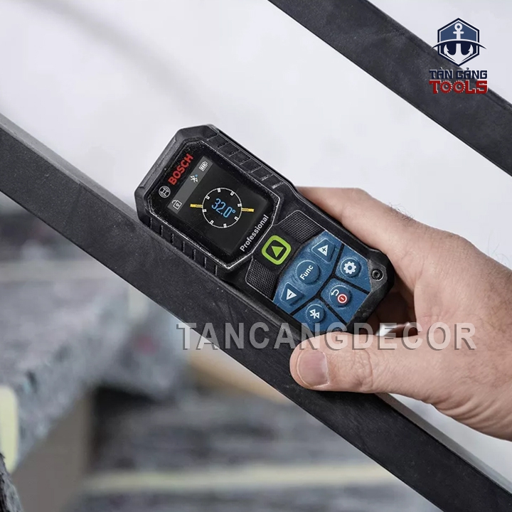 Thước Đo Khoảng Cách Điện Tử 50 Mét Tia Xanh Bosch GLM50-27CG ( Dùng Ngoài Trời, Kết Nối Bluetooth ) - Ảnh 8