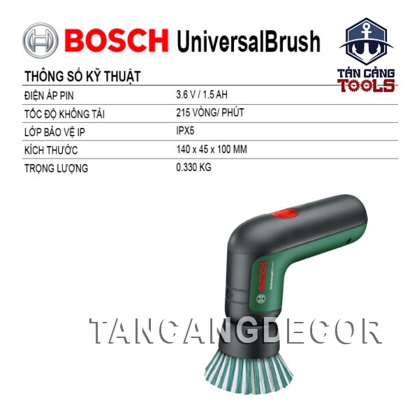 Alternative view of Máy Cọ Rửa Đa Năng Dùng Pin Bosch UniversalBrush