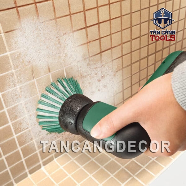 Máy Cọ Rửa Đa Năng Dùng Pin Bosch UniversalBrush - Ảnh 3