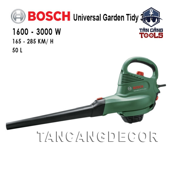 Máy Thổi Và Hút Xay Lá Dùng Điện 3000W Bosch UniversalGardenTidy 3000