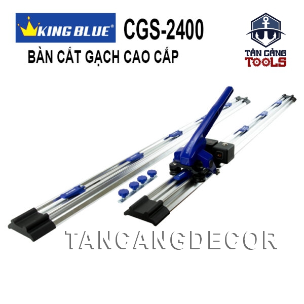 Bàn Cắt Gạch 2400 mm Có Lazer Kingblue CGS-2400 ( Phiên Bản Đặc Biệt )
