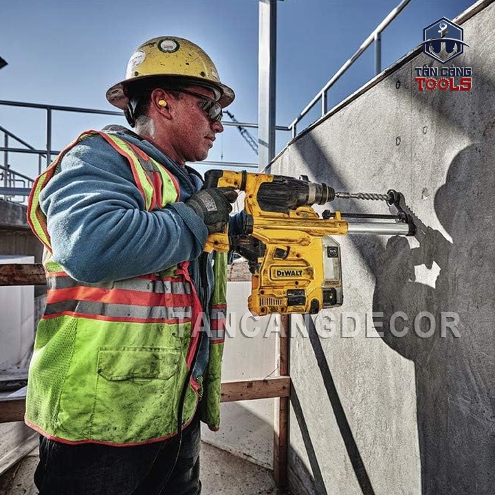 Phụ Kiện Hút Bụi Cho Máy Khoan Dewalt DWH303DH ( Sử Dụng Với DCH273 ) - Ảnh 6