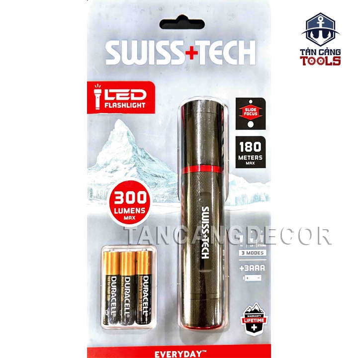 Đèn Pin Chiếu Sáng 300 Lumens Swiss+Tech ST031004 - Ảnh 2