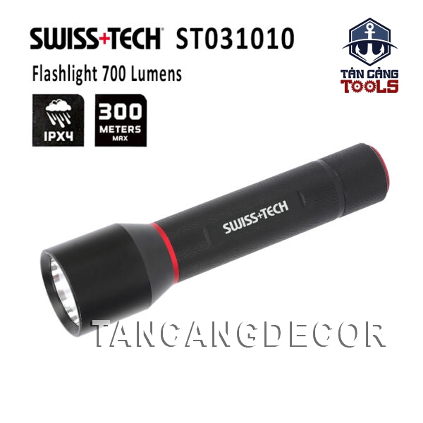 Đèn Pin Chiếu Sáng 700 Lumens Swiss+Tech ST031010
