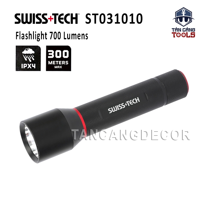 Đèn Pin Chiếu Sáng 700 Lumens Swiss+Tech ST031010