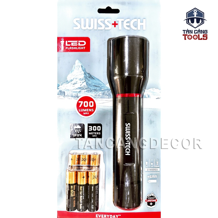 Đèn Pin Chiếu Sáng 700 Lumens Swiss+Tech ST031010 - Ảnh 2