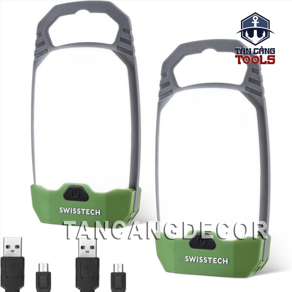 Alternative view of Bộ 2 Đèn Xách Tay Chiếu Sáng Cắm Trại 150 Lumens Swiss+Tech ST001104