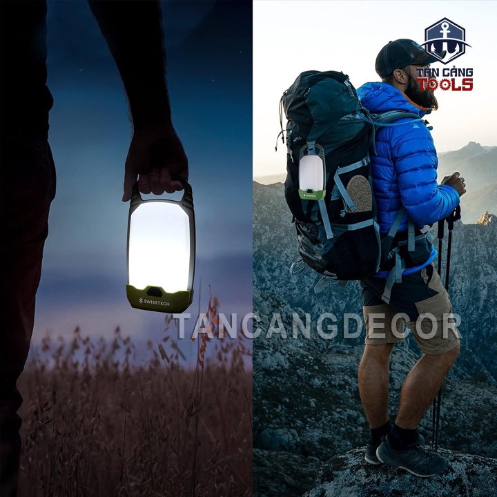 Bộ 2 Đèn Xách Tay Chiếu Sáng Cắm Trại 150 Lumens Swiss+Tech ST001104 - Ảnh 8