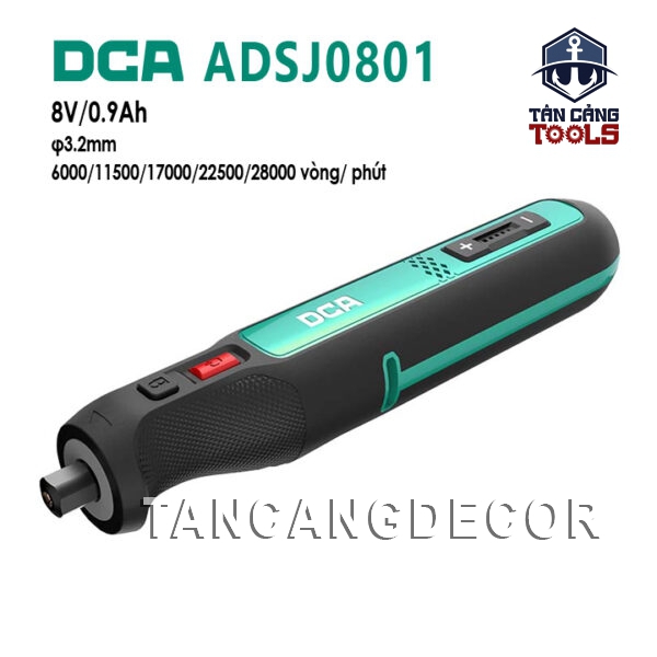Máy Mài Khuôn Dùng Pin 8V DCA ADSJ0801 ( Full Phụ Kiện )