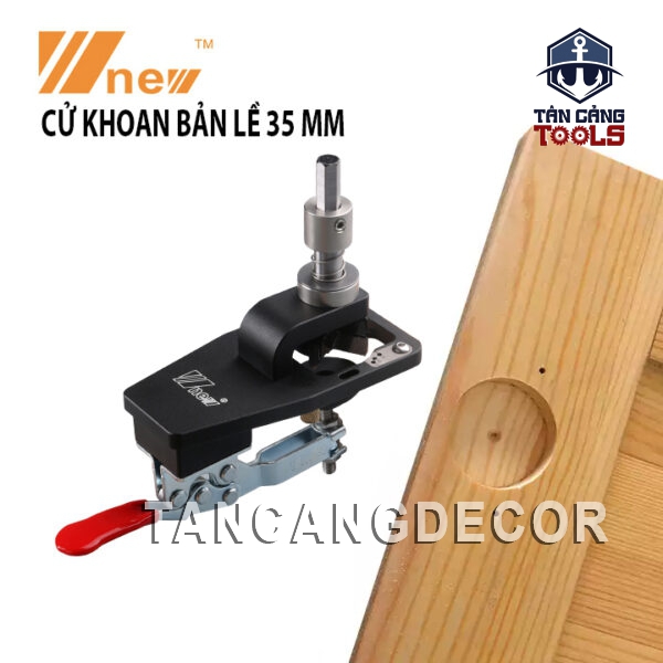 Bộ Cử Khoan Bản Lề Wnew Phiên Bản Nhôm, Có Điều Chỉnh Ra Vào