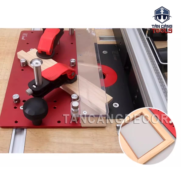 Bộ Cử Hỗ Trợ Đẩy Phôi, Đẩy Cưa Trên Bàn Phay Wnew - Ảnh 5