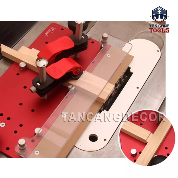 Bộ Cử Hỗ Trợ Đẩy Phôi, Đẩy Cưa Trên Bàn Phay Wnew - Ảnh 7