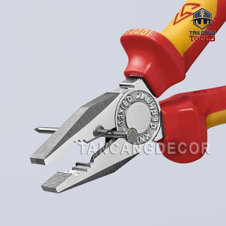 Kìm Đa Năng Cách Điện 1000V 180 mm Knipex 03 06 180 - Ảnh 10