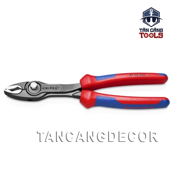 Alternative view of Kìm Kẹp Có Khớp Trượt 200 mm Twin Grip Knipex Alligator 82 02 200
