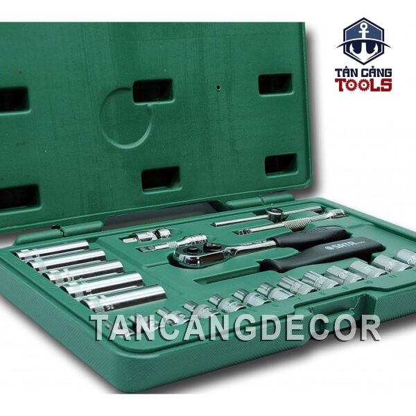 Bộ Tuýp Cần Siết Tự Động 1/4 Inches 25 Chi Tiết Sata 09001 - Ảnh 3