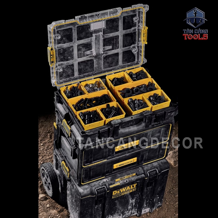 Hộp Đựng Dụng Cụ DeWalt DWST83394-1 ToughSystem 2.0 Chuẩn IP65 - Ảnh 8