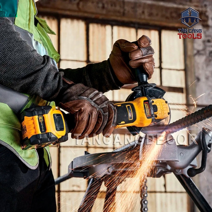 Máy Mài Góc 125 mm Dùng Pin Có 6 Cấp Điều Tốc DeWalt 20V DCG416VSN ( Thân Máy ) - Ảnh 5