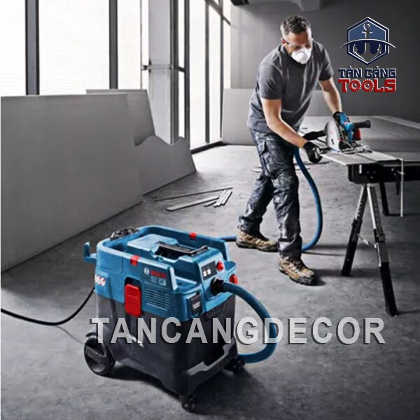 Máy Hút Bụi Công Nghiệp 2 Chức Năng 40 Lít 1200W Bosch GAS 400A ( Tính Năng Auto Start, Vệ Sinh Hepa ) - Ảnh 5