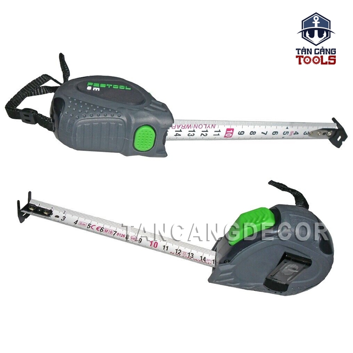 Thước Cuộn Thép 5 M Festool 205182 Có Trang Bị Tự Hãm - Ảnh 2