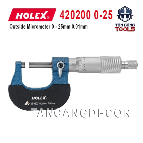 Panme Đo Cơ Khí 0-25 mm Holex 420200 0-25