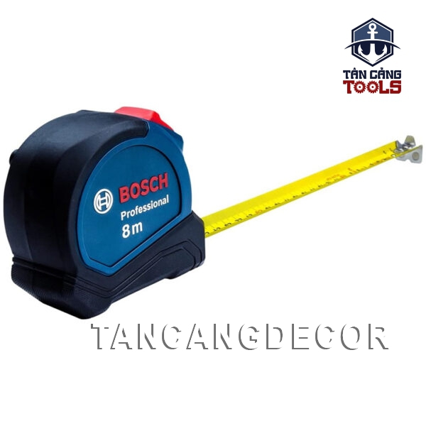 Thước Cuộn Thép 8 M Bosch 1600A01V3S Có Trang Bị Tự Hãm Và Nam Châm - Ảnh 4