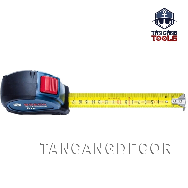 Thước Cuộn Thép 8 M Bosch 1600A01V3S Có Trang Bị Tự Hãm Và Nam Châm - Ảnh 5