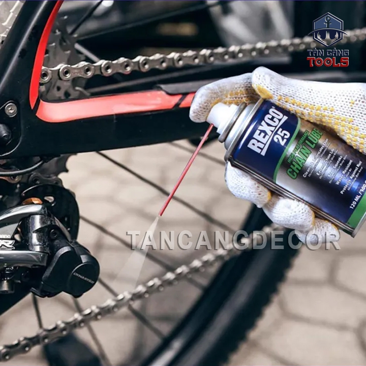 Chai Dung Dịch Bôi Trơn Xích Hiệu Suất Cao 350ML Rexco 25 CHAIN LUBE - Ảnh 3