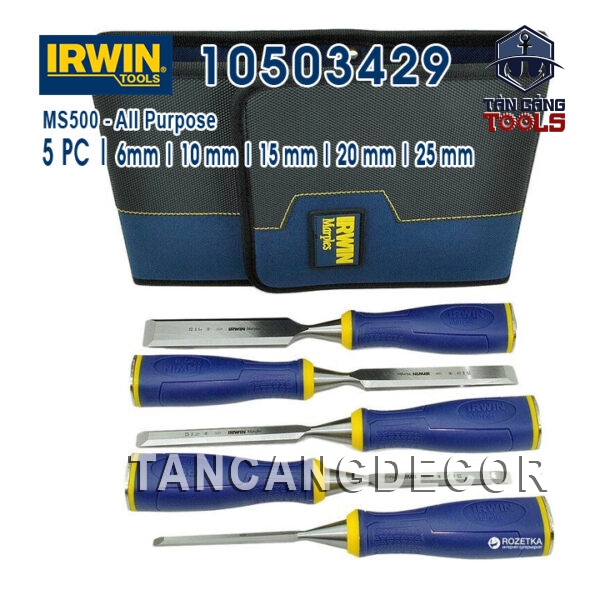 Bộ Đục Gỗ 5 Chi Tiết Irwin 10503429