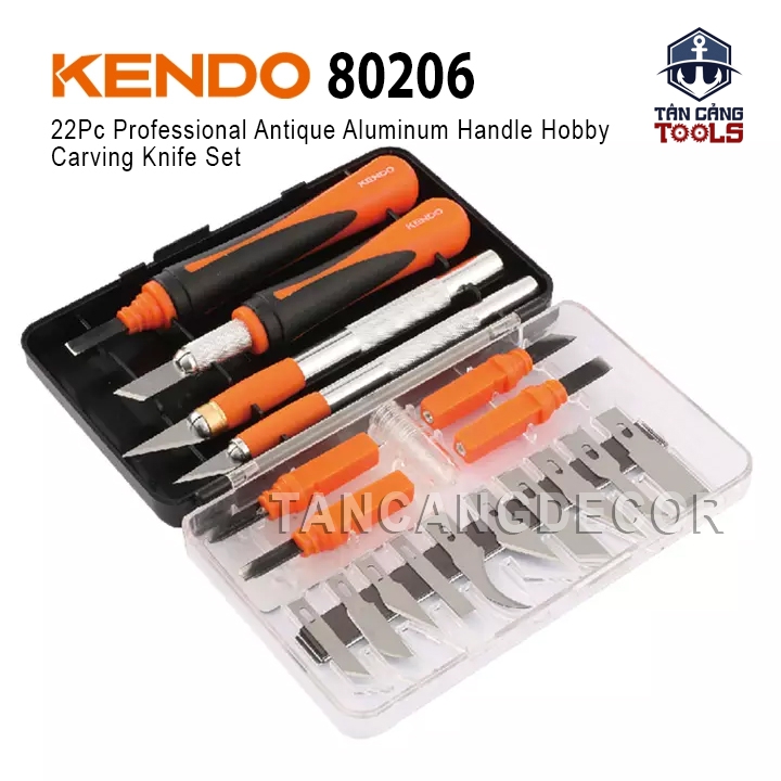 Bộ Dao Khắc Chính Xác 22 Chi Tiết Kendo 80206