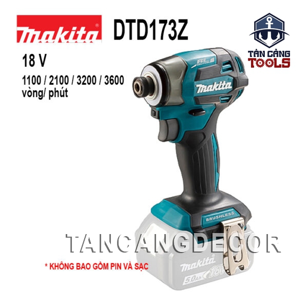 Máy Vặn Vít Dùng Pin Makita 18V DTD173 ( Thân Máy )
