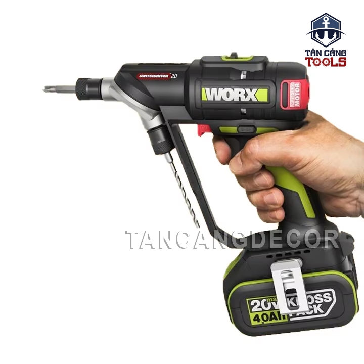 Máy Khoan Pin Đa Năng 2 Trong 1 20V Worx WU177 ( Thân Máy ) - Ảnh 3
